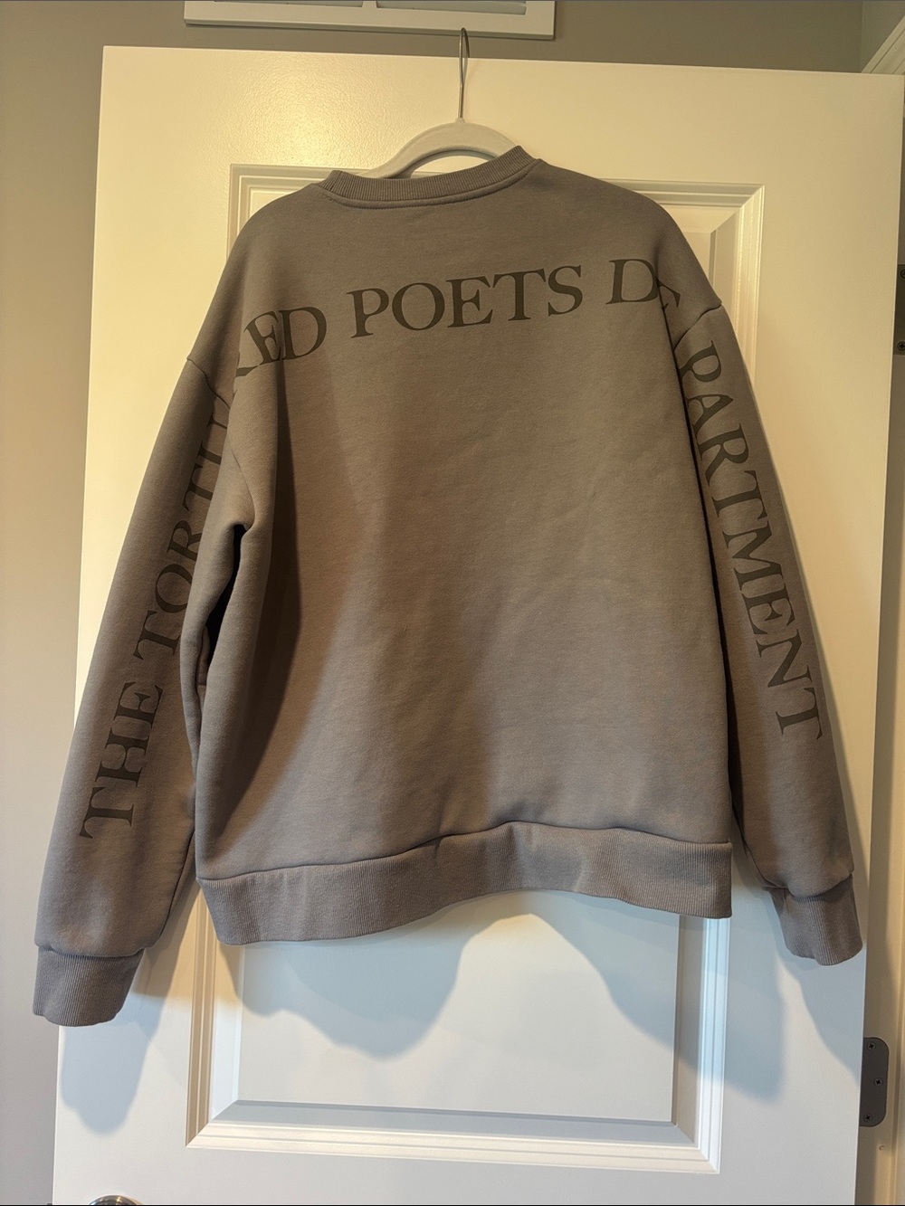 Taylor Swift TTPD Sweatshirt - Sz L - Picture 2 of 3